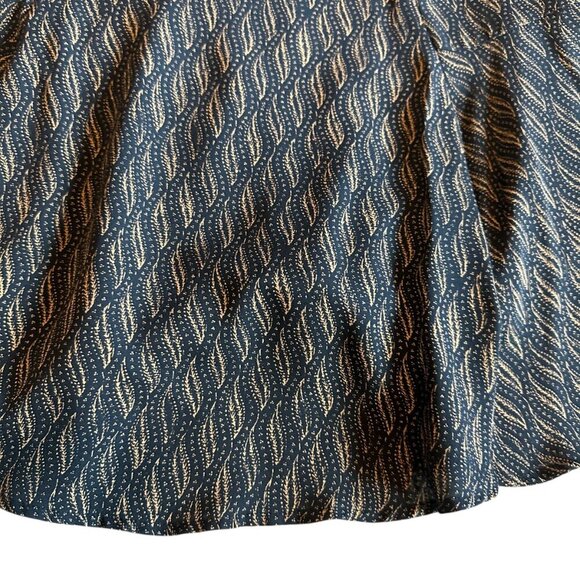 A.L.C. Button-Down Shift Dress 100% Silk Fun Print Short Sleeve Size 4 Women's - Picture 12 of 14